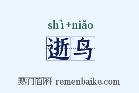 逝鸟是什么意思的图片